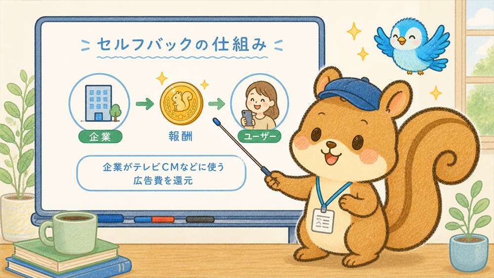 セルフバックで広告費が還元される仕組み