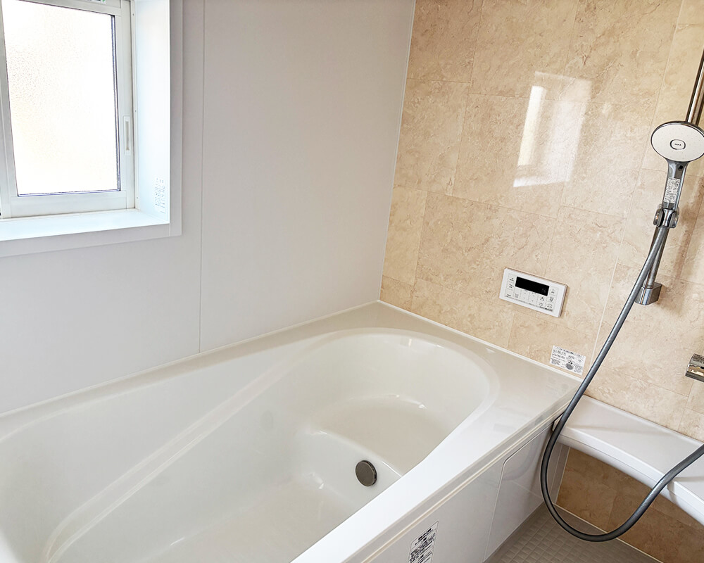 40代子なし夫婦の一戸建てのお風呂